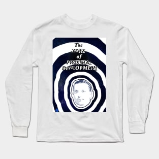 Lev Vygotsky VS the twilight zone mash up! Long Sleeve T-Shirt